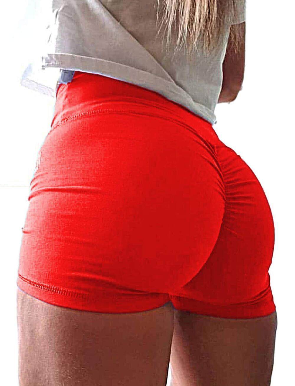 2111 Sports Short Booty Sexy Lingerie Gym Running Lounge Workout Yoga